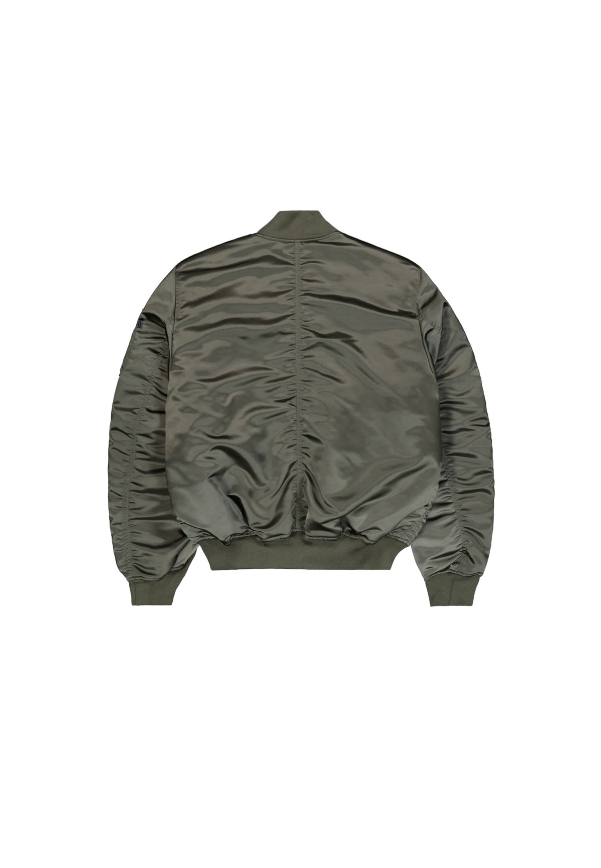 Alpha Industries Premium Ultra Violet MA-1 UV Oversized Bomber Jacket - Vintage green