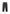 Arte Antwerp Cor uniform denim Pants jeans gamba dritta - black