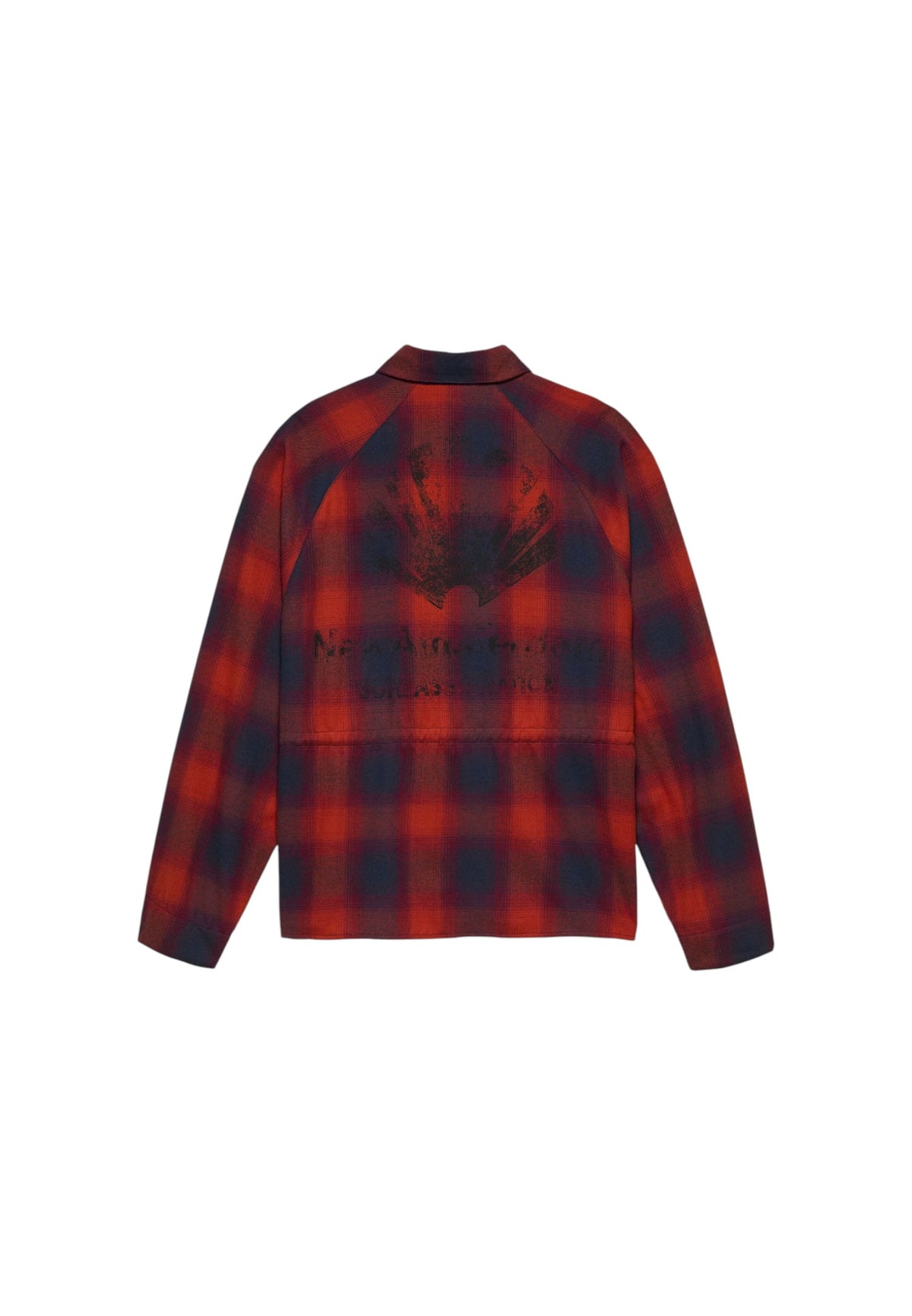 New Amsterdam Surf Association Flanel overshirt camicione in flanella - Blue/red