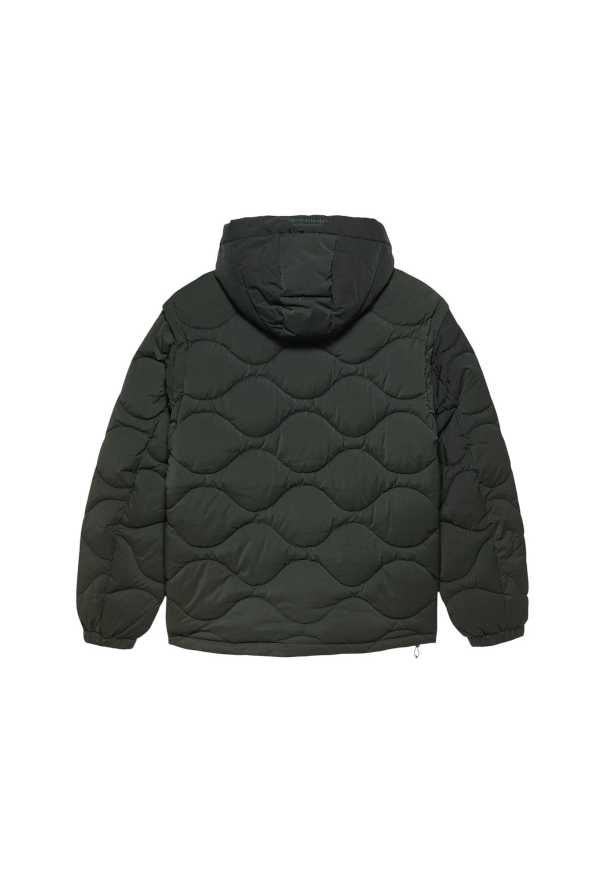 New Amsterdam Surf Association Detachable jacket giacca con maniche staccabili - Olive