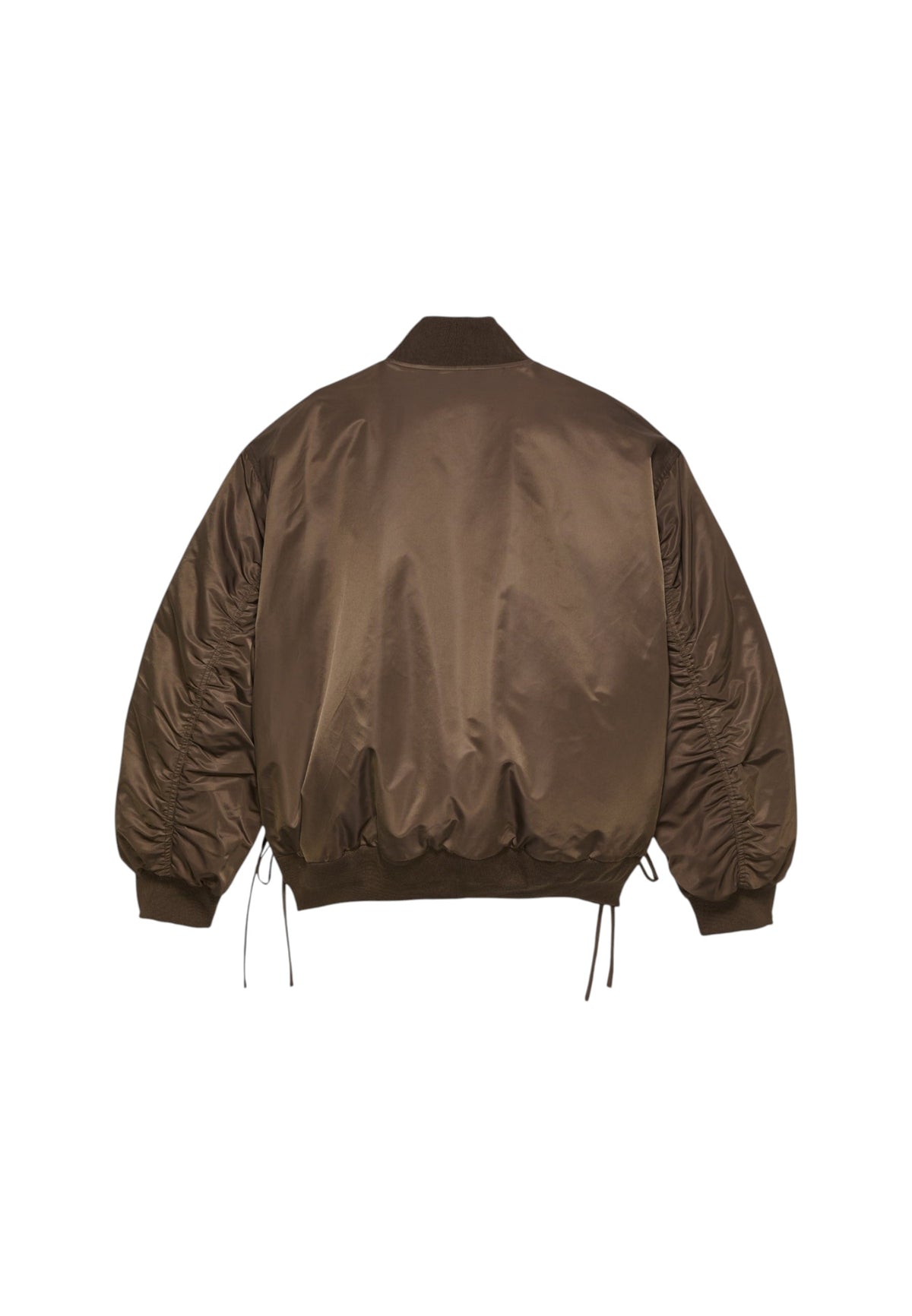 New Amsterdam Surf Association Reversible bomber jacket giacca oversize - brown/sea blue