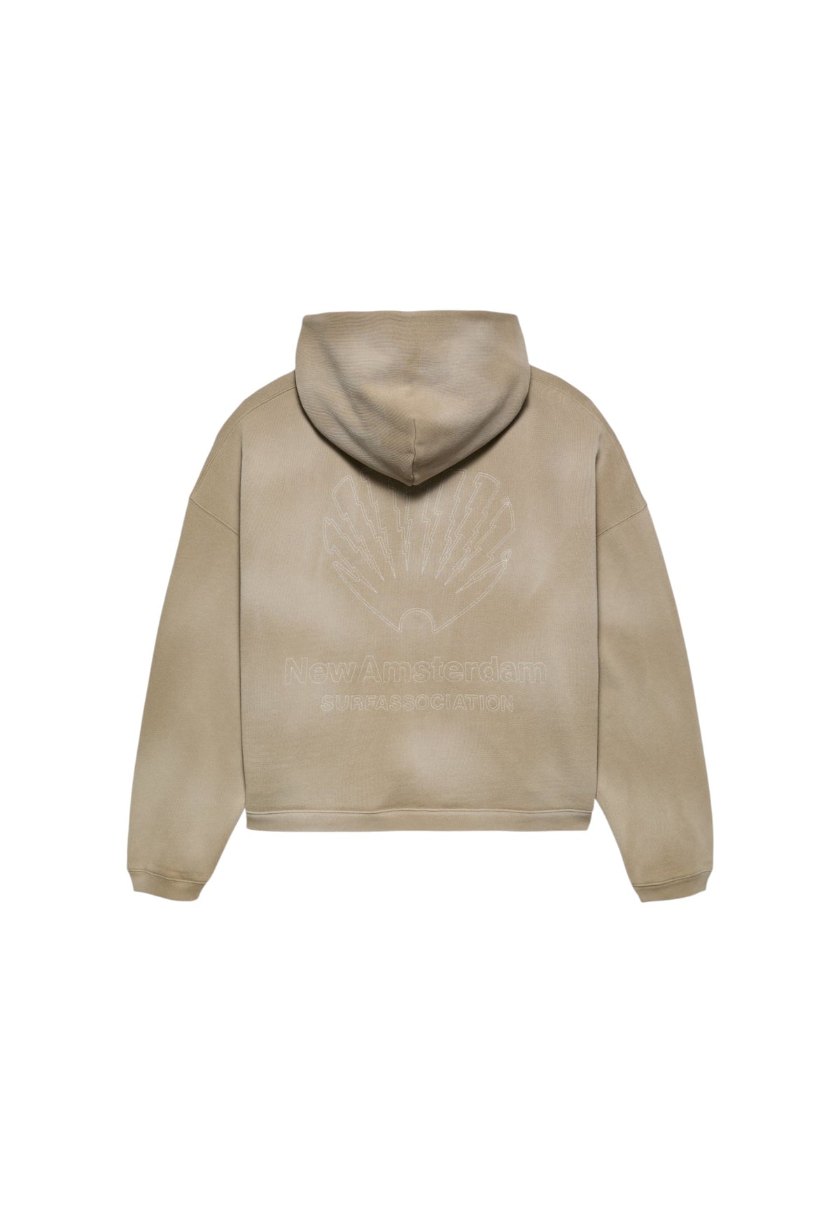 New Amsterdam Surf association Cpr Hoodie felpa con cappuccio - sand