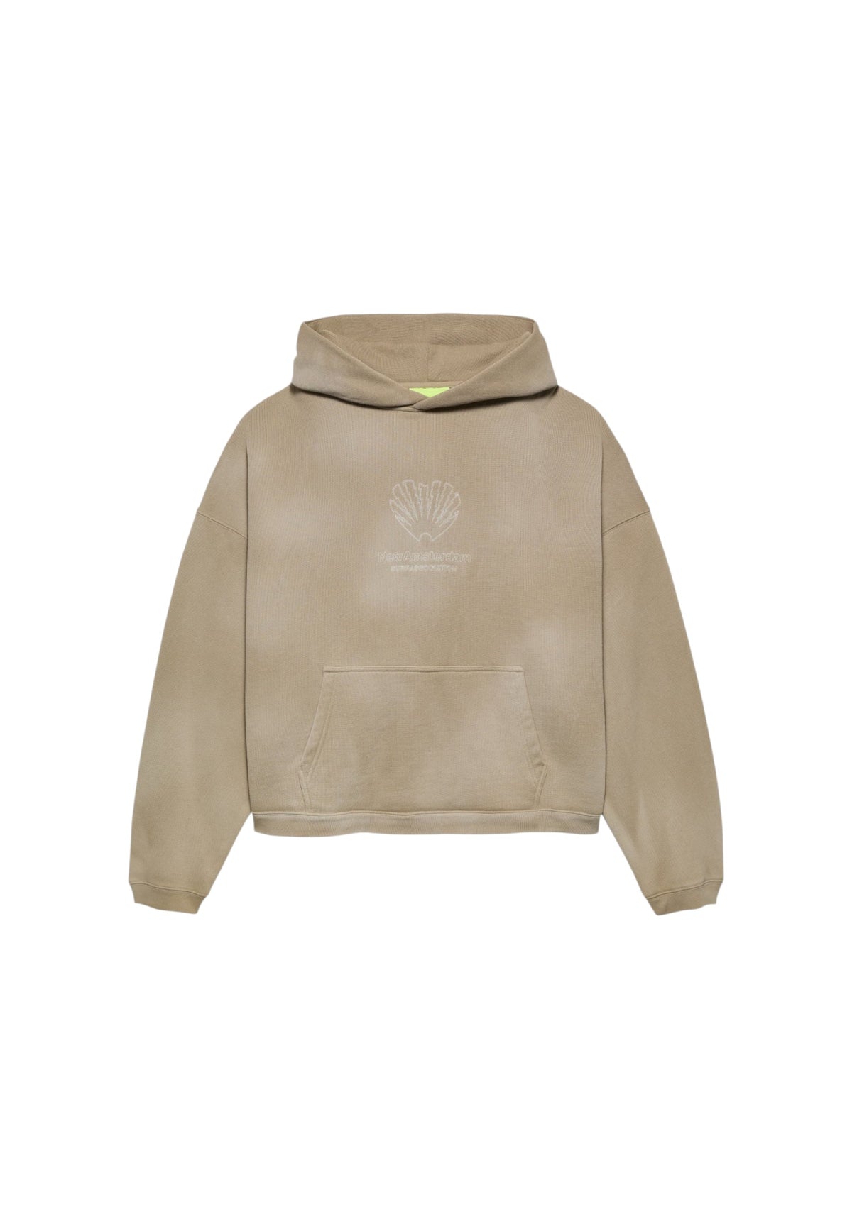 New Amsterdam Surf association Cpr Hoodie felpa con cappuccio - sand