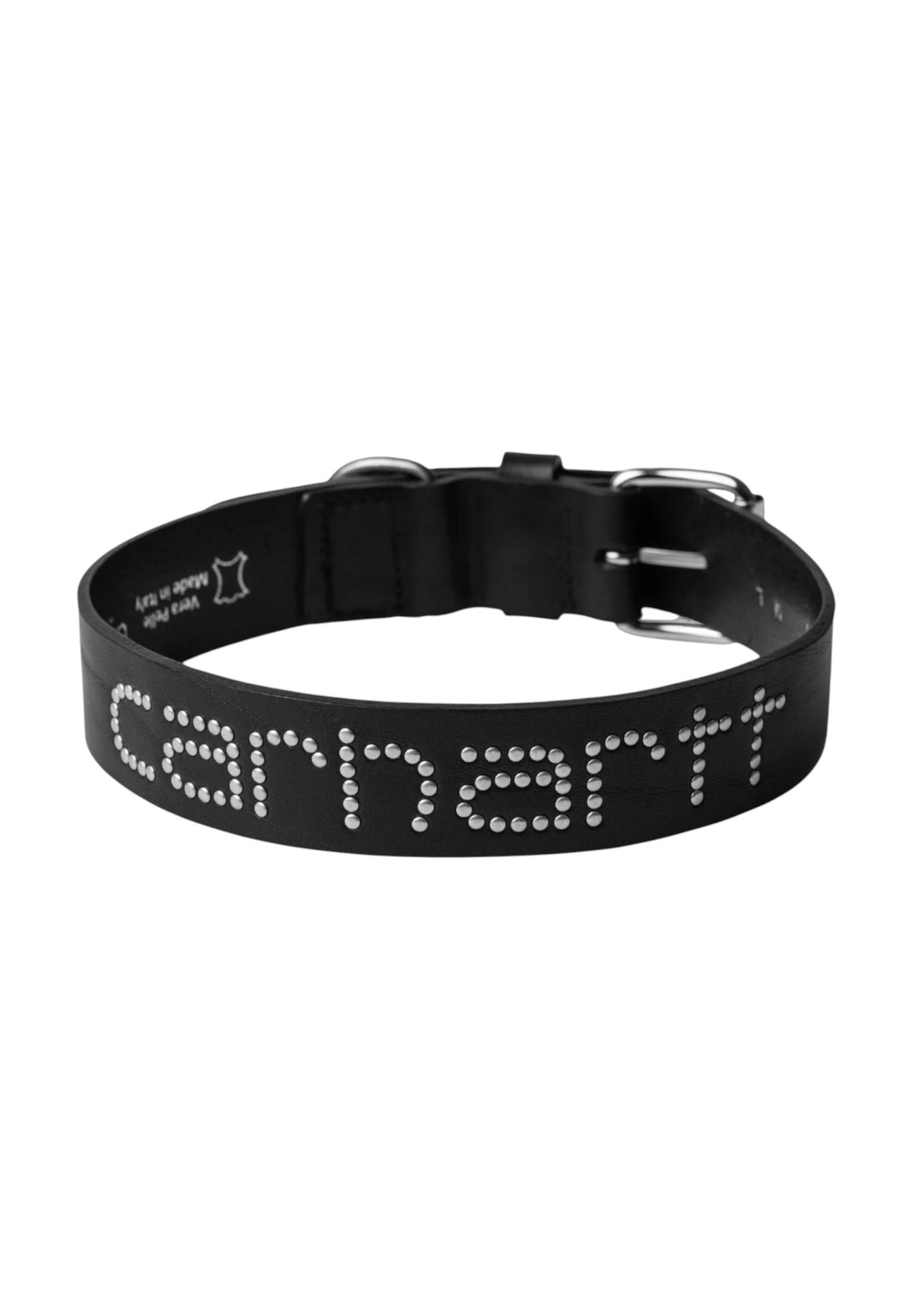 Carhartt Wip Script Studs Dog Collare con borchie per cani - Black