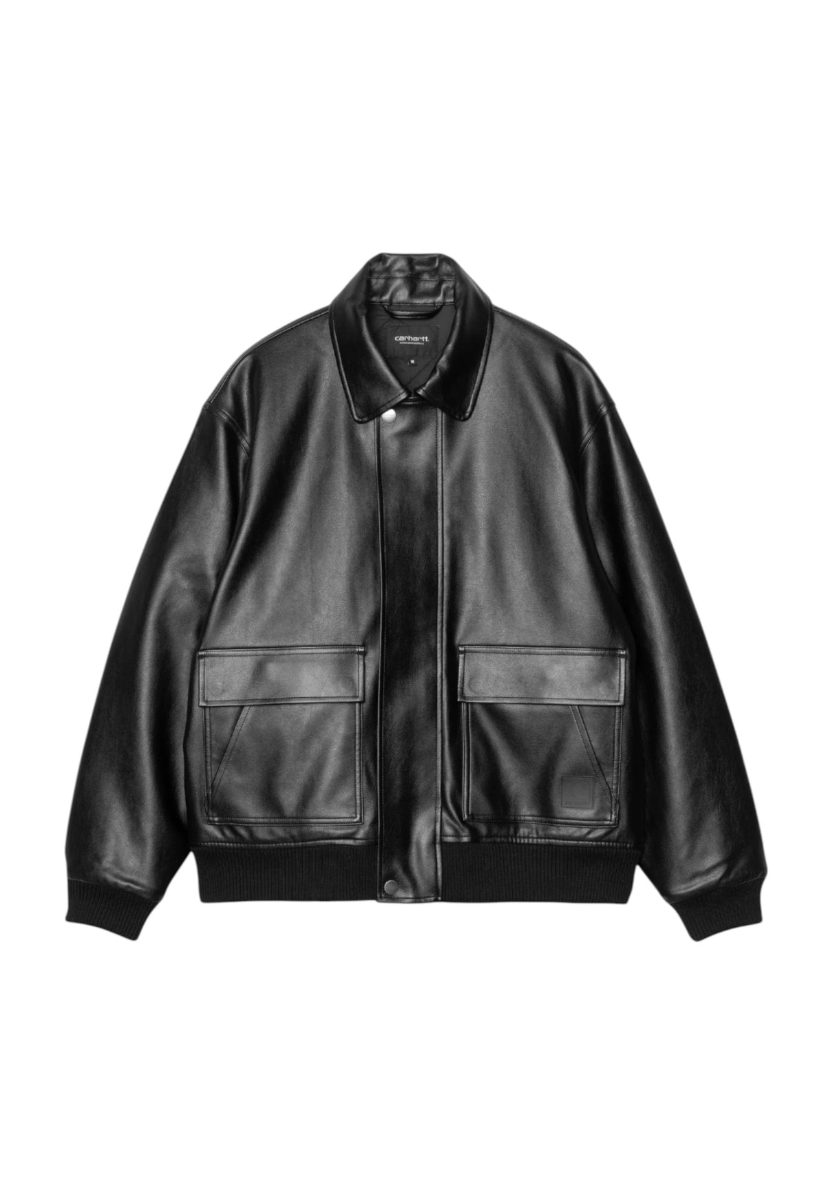 Carhartt Wip Arizona Jacket giacca invernale in ecopelle - Black