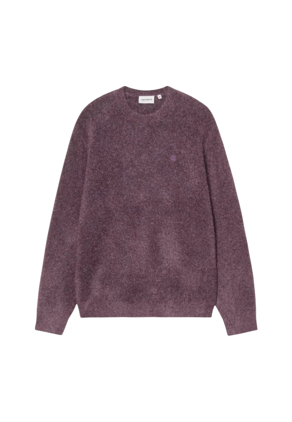 Carhartt Wip Curtis sweater maglioncino in misto lana - Tangled Shady Purple