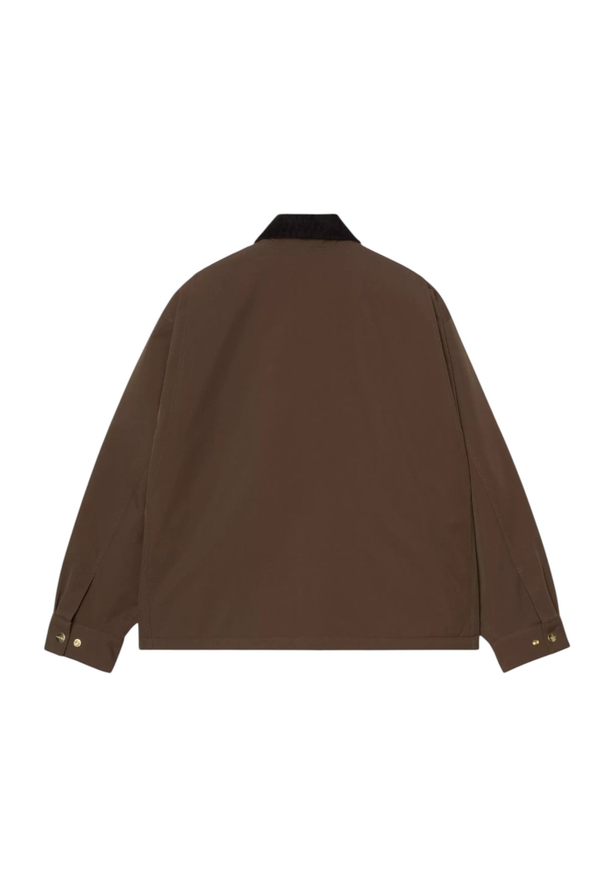 Carhartt Wip Quentin Jacket giacca invernale idrorepellente con colletto - Tobacco / Black