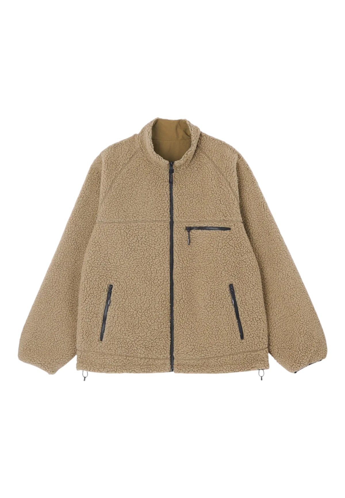 Gramicci Reversible sherpa jacket giacca reversibile - beige/tan