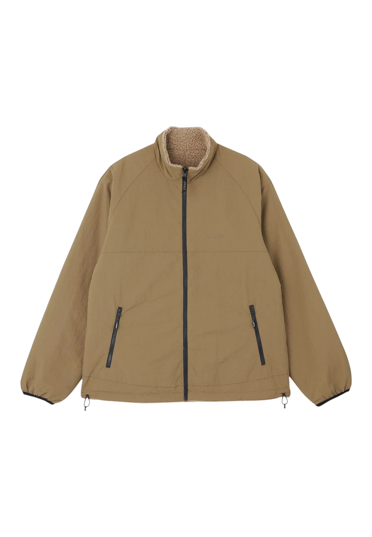 Gramicci Reversible sherpa jacket giacca reversibile - beige/tan