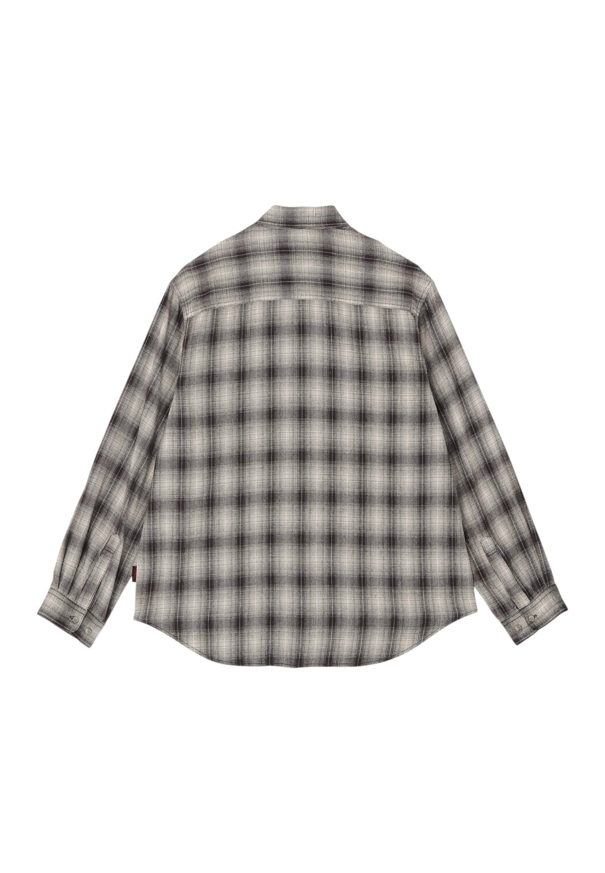 Gramicci Piled flannel shirt camicione a quadri in flanella - slate