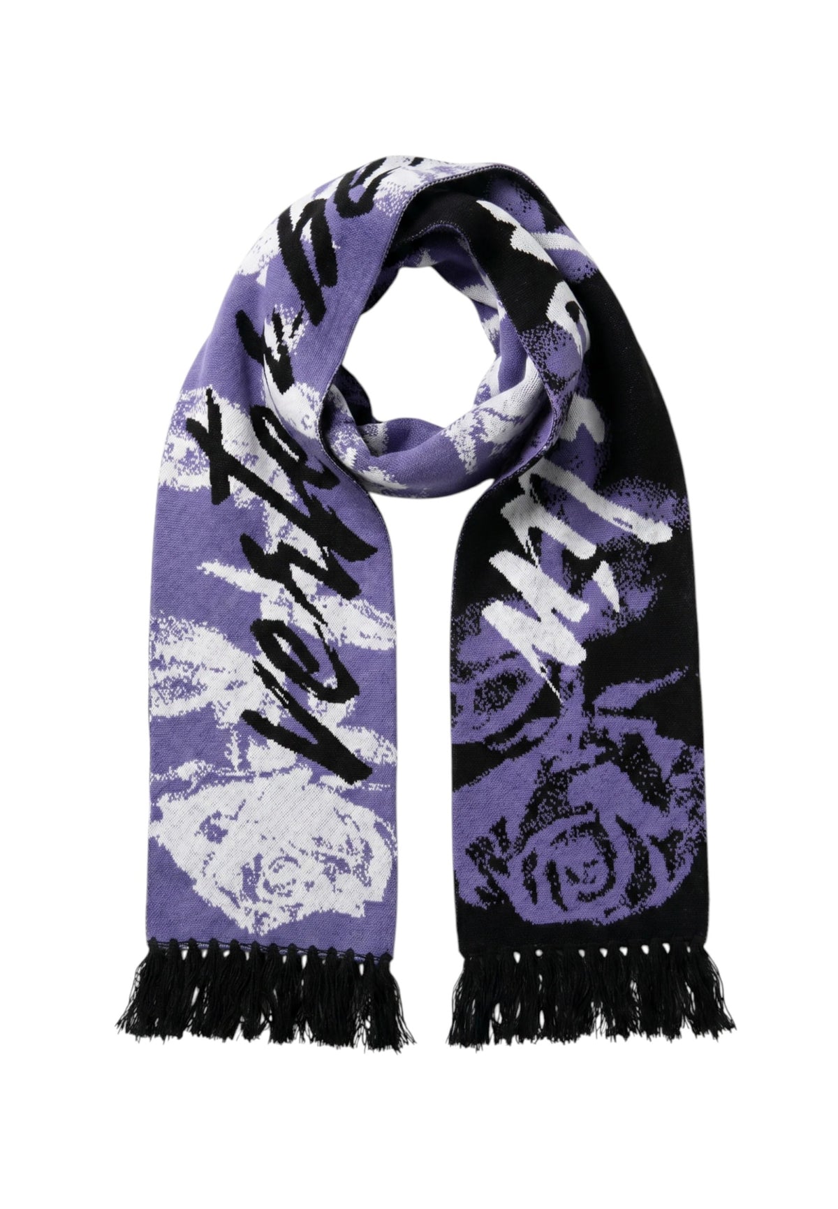 Vertere Morph rose scarf sciarpa da stadio con grafica - light purple