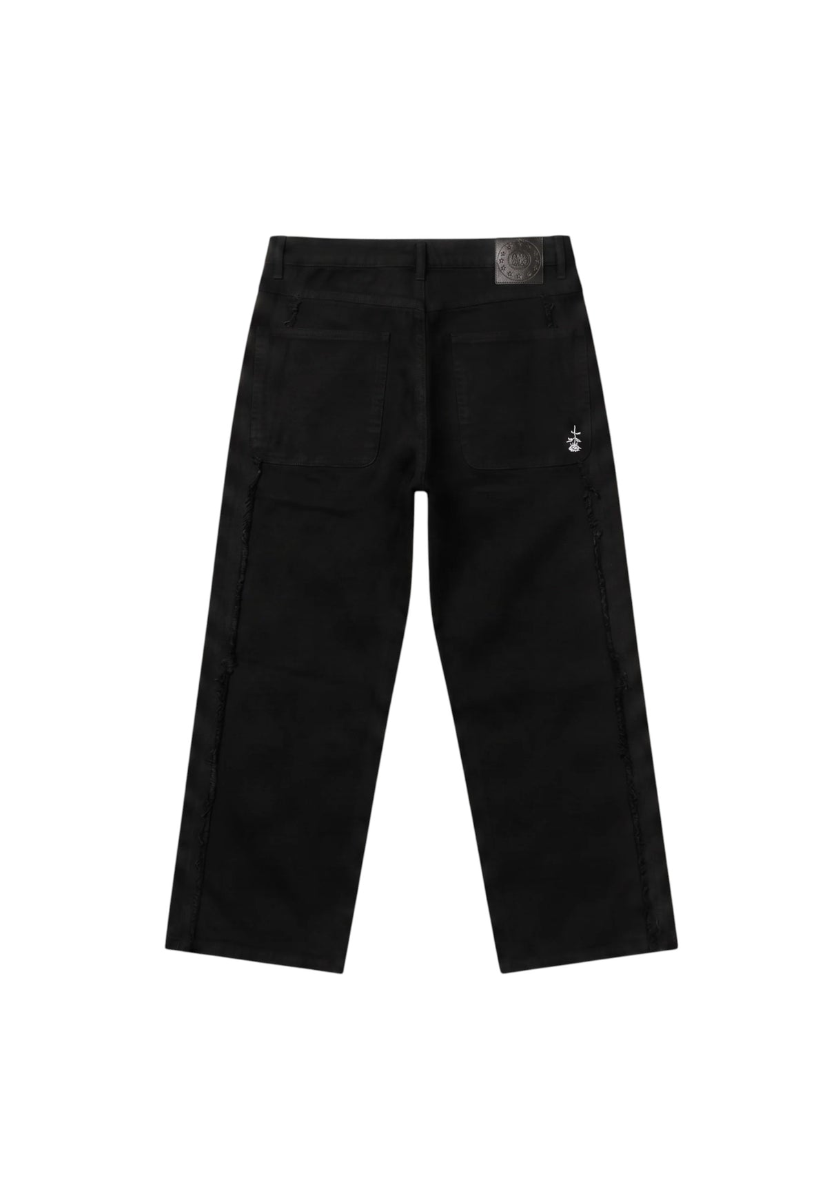 Vertere Verve baggy jeans gamba larga - washed black