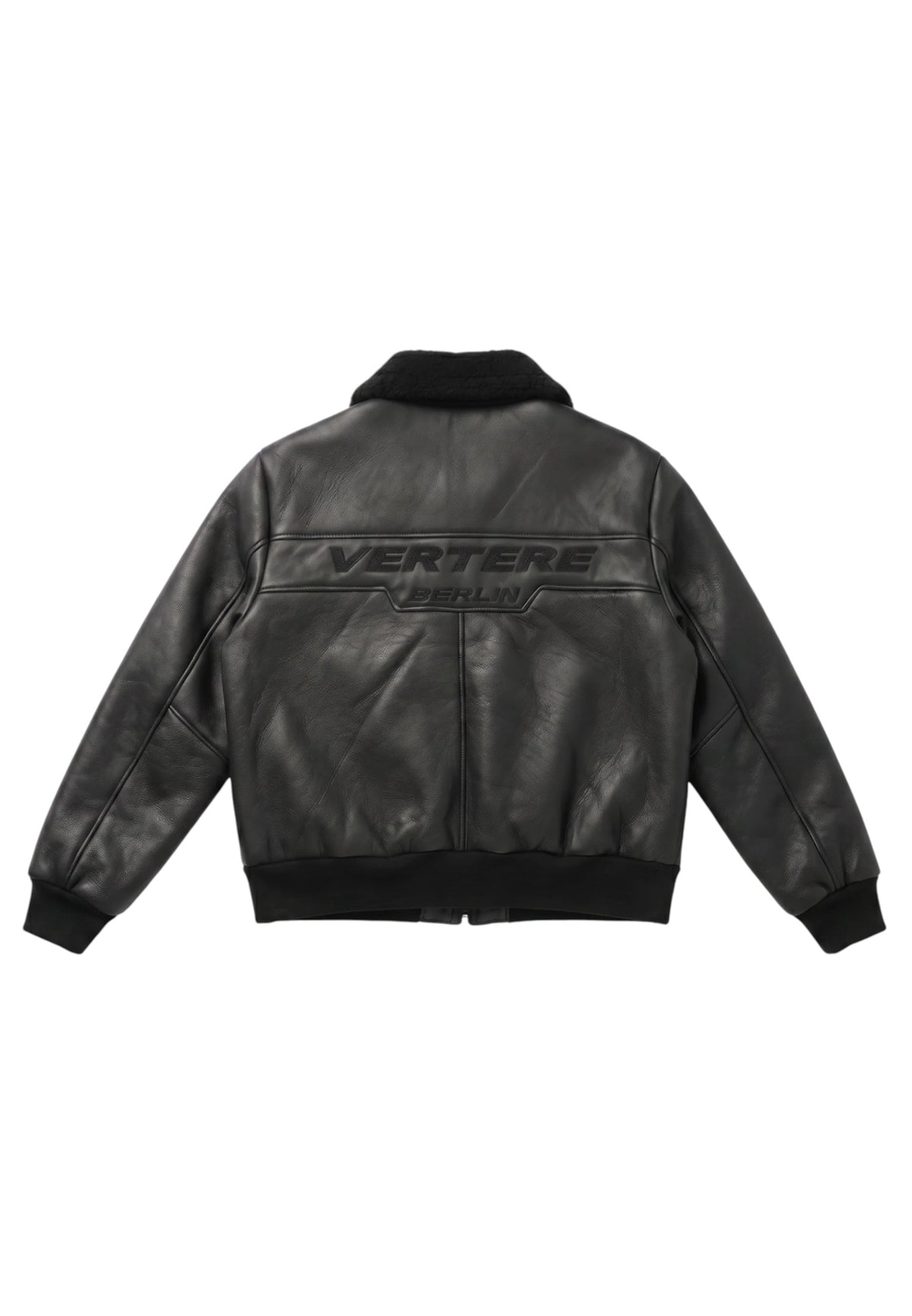 Vertere Sector faux leather jacket giacca in ecopelle - Black