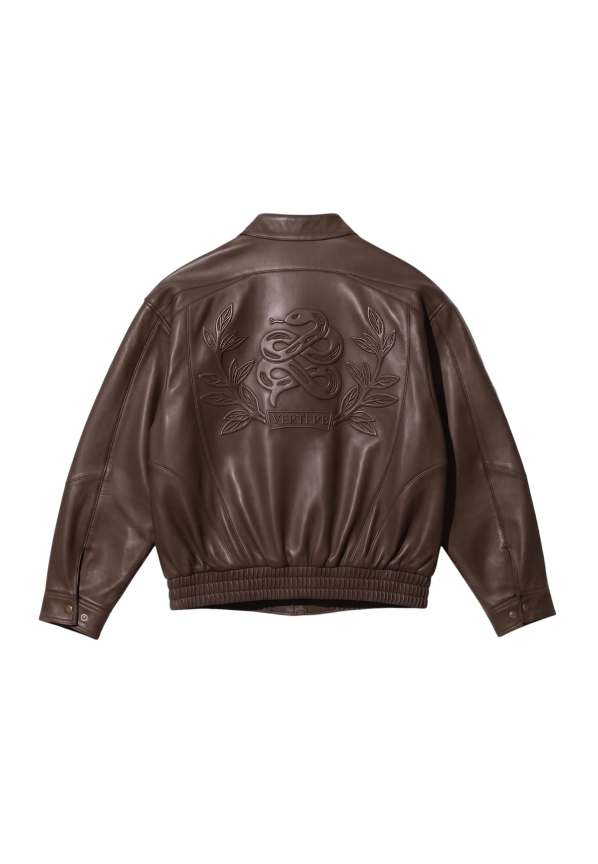 Vertere Mercy faux leather jacket giacca in ecopelle - Vintage brown