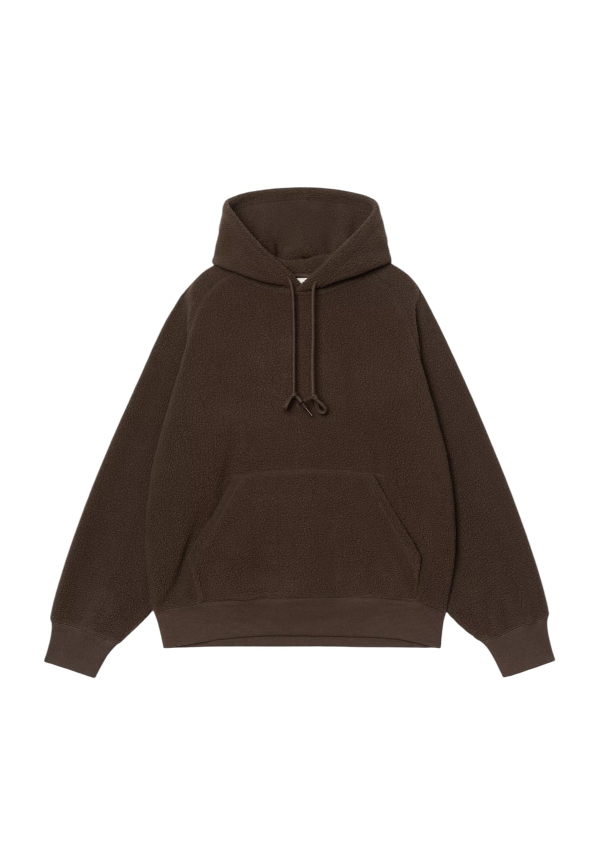 Carhartt Wip Hooded Limn C Fleece Sweatshirt felpa in pile con cappuccio  - Tobacco