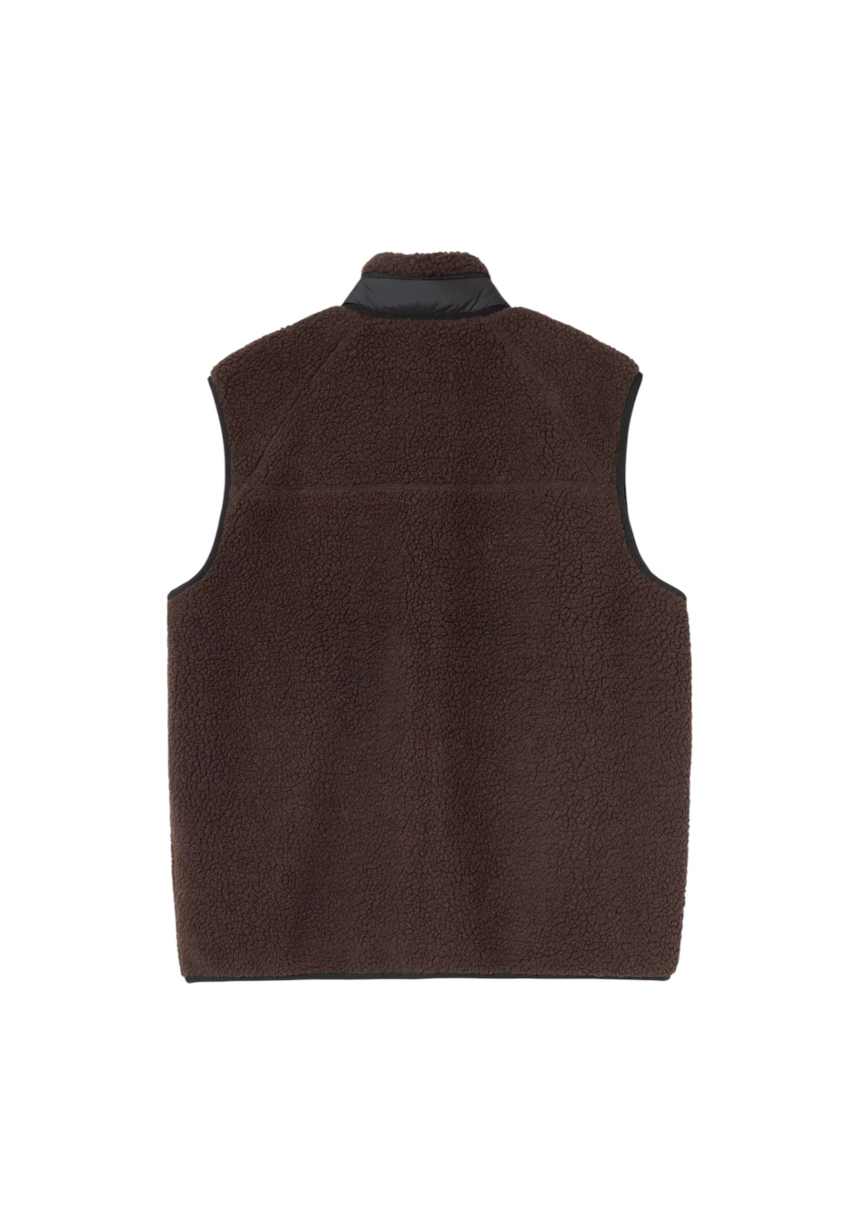 Carhartt Wip Prentis Vest Liner pile smanicato - Palisander / Black
