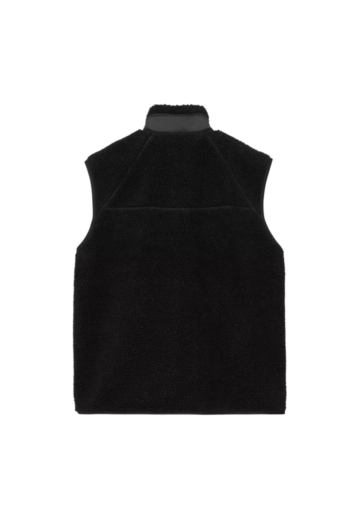Carhartt Wip Prentis Vest Liner pile smanicato - Black / Black