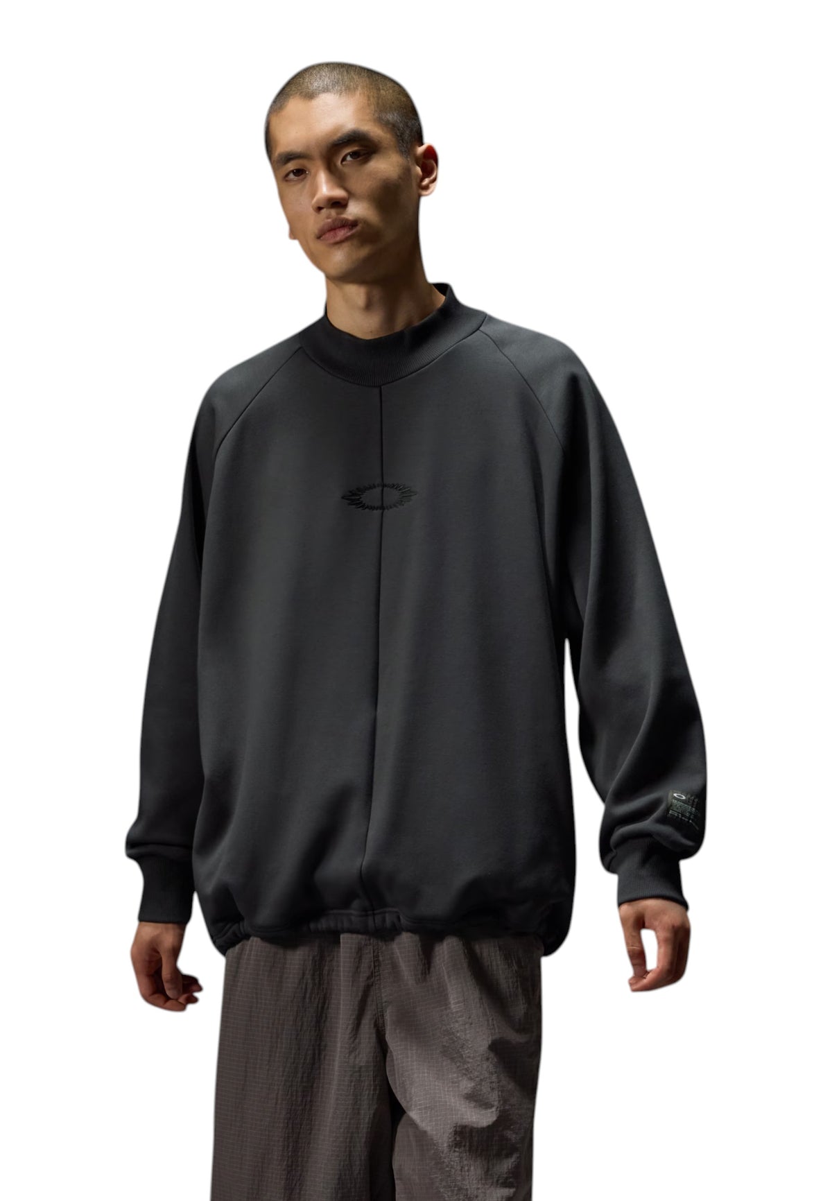 Oakley Fgl slick fleece crew 6.7 felpa girocollo tecnica - Phantom