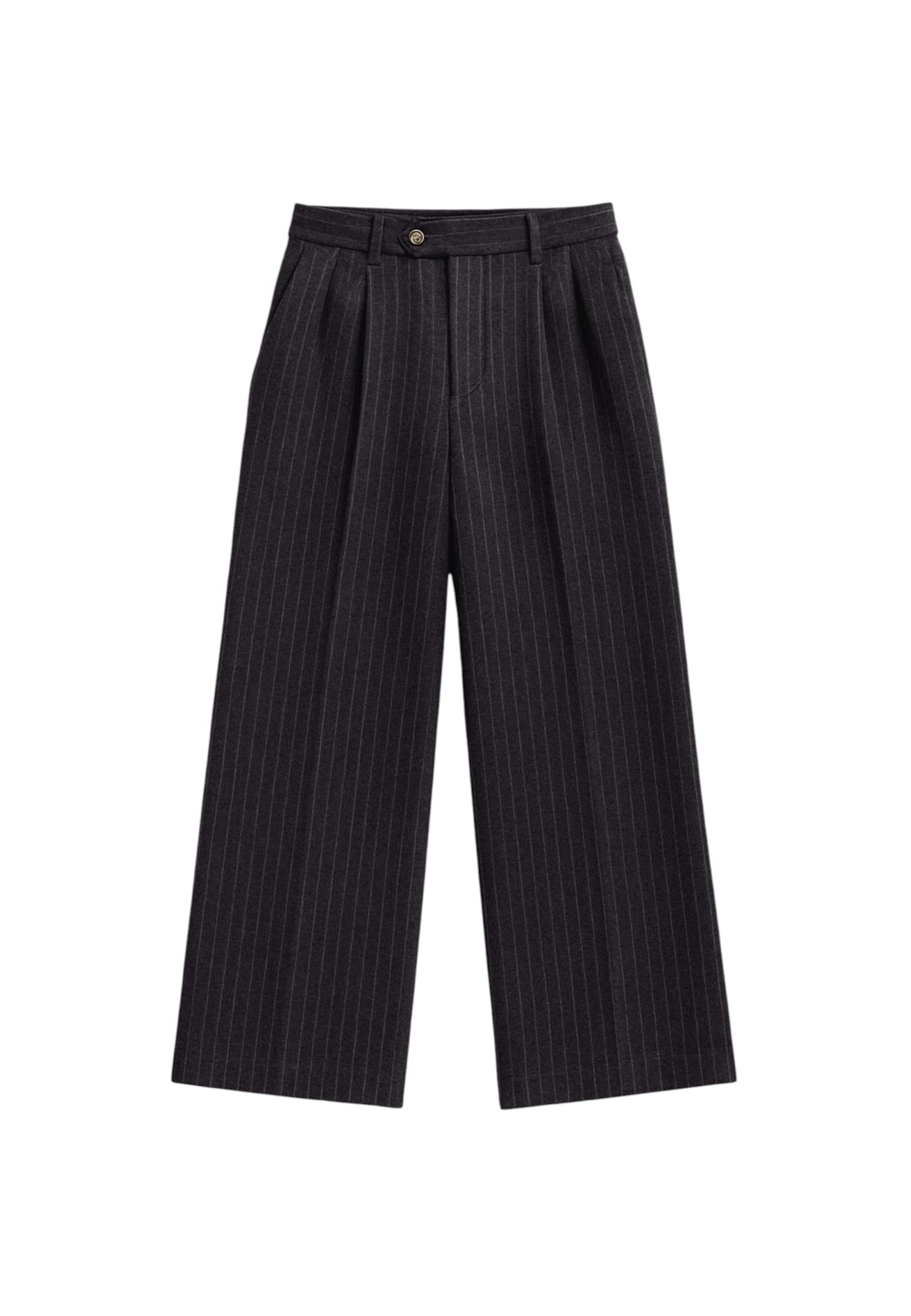 Prohibited Revival pinstripe pleated Pants - dark grey