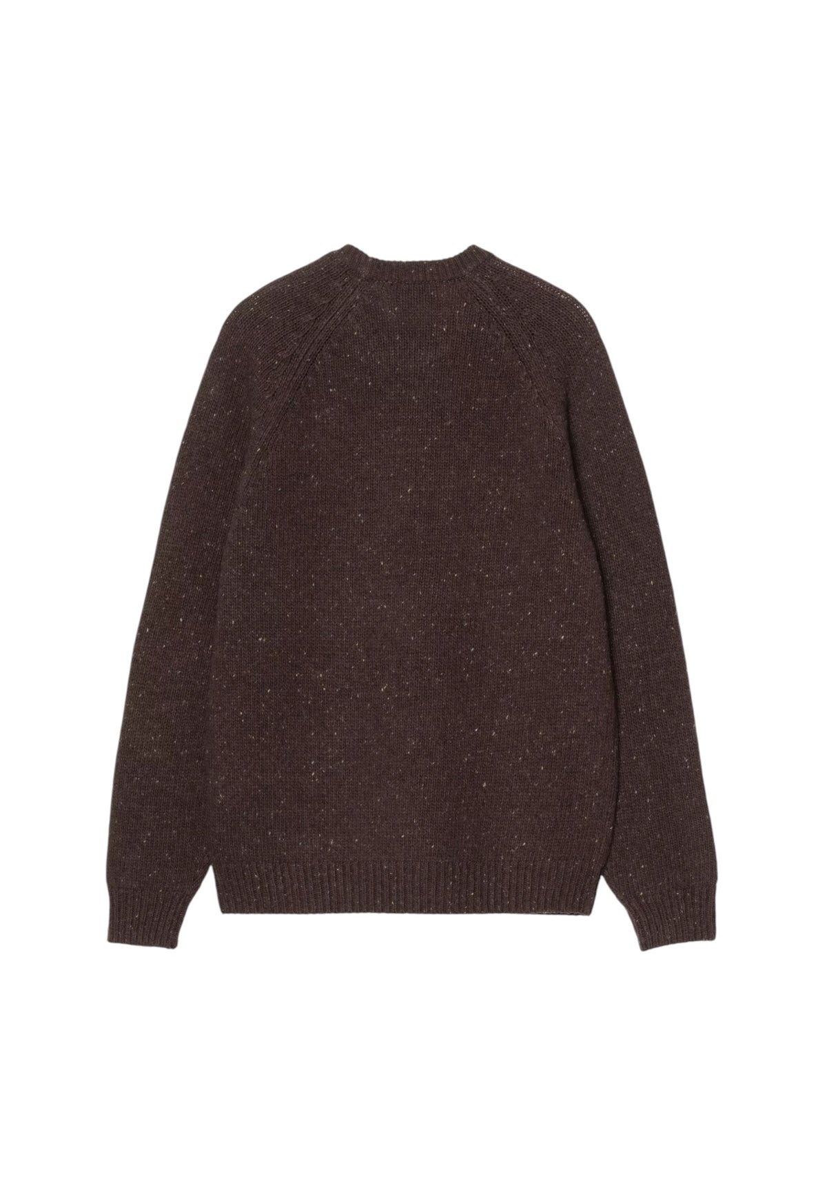 Carhartt Wip Anglistic Sweater maglione in lana - Speckled Tobacco
