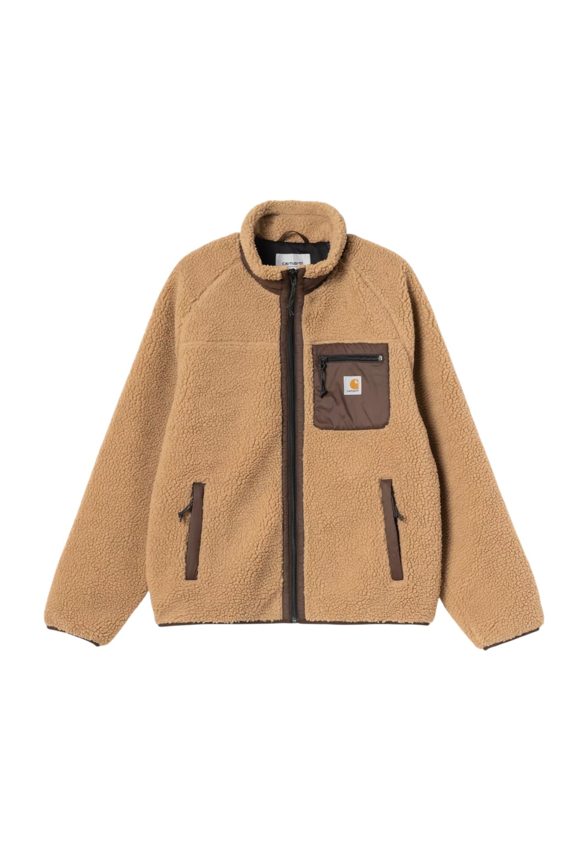 Carhartt Wip Prentis Liner jacket giacca in pile - Dusty H / Tobacco