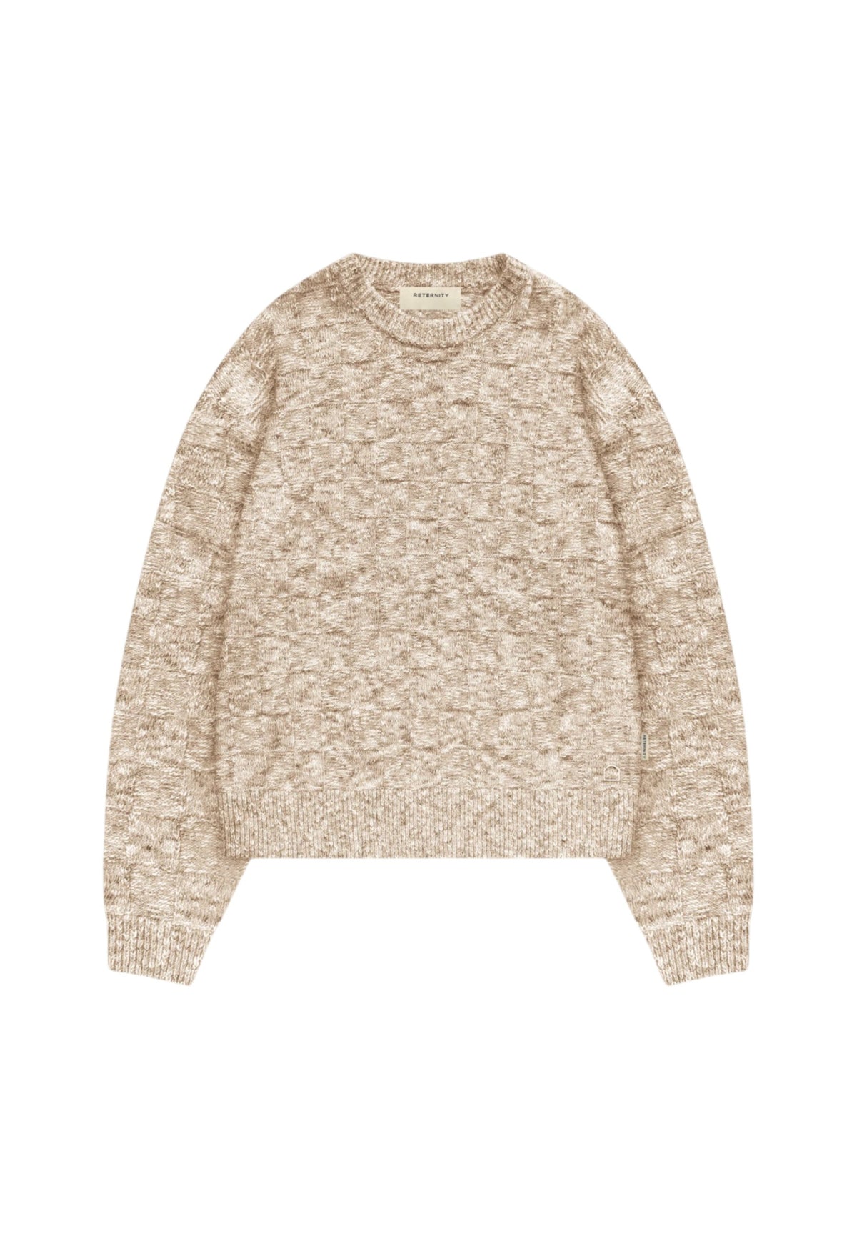 Reternity Artisan knit sweater - Sand