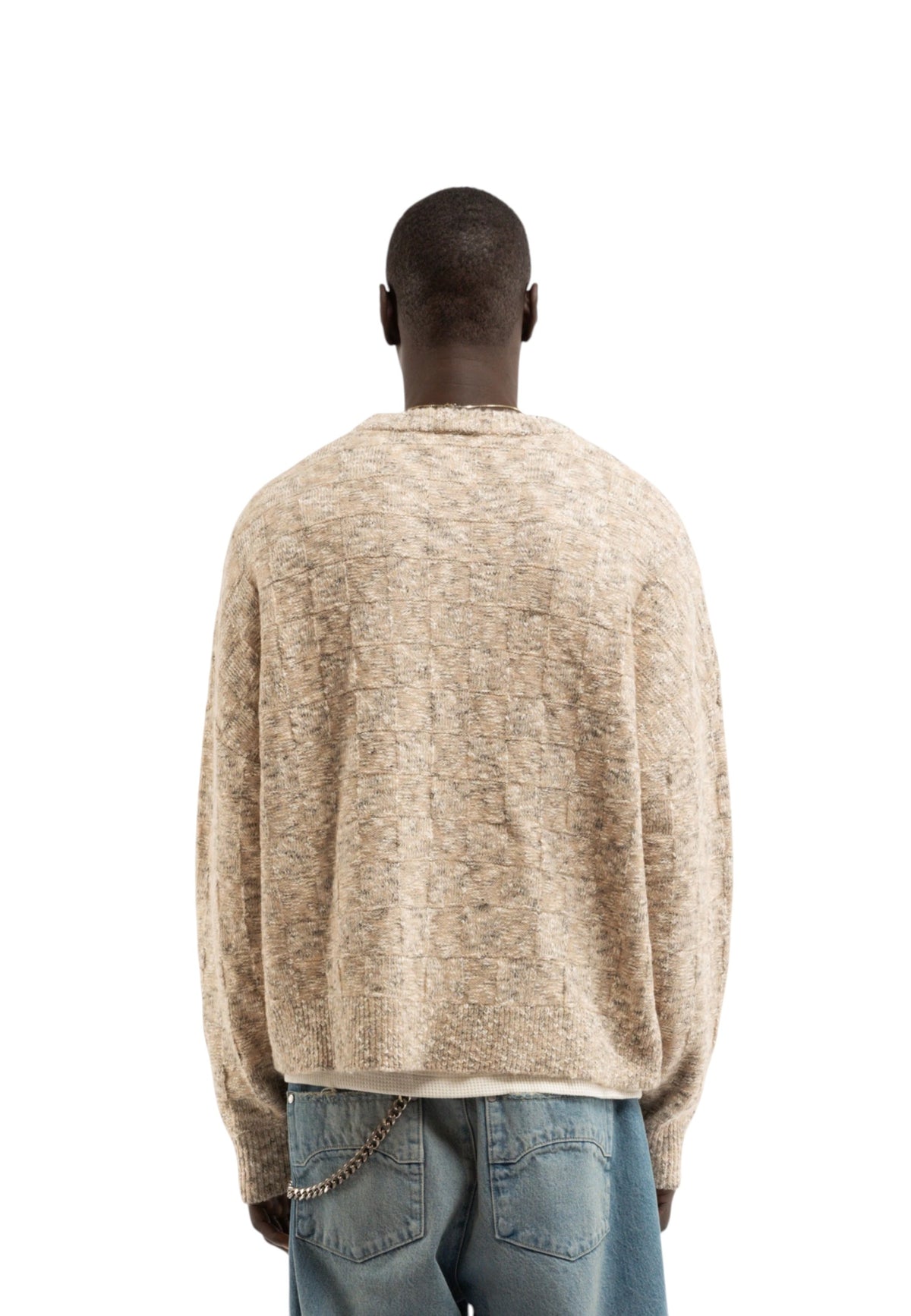Reternity Artisan knit sweater - Sand