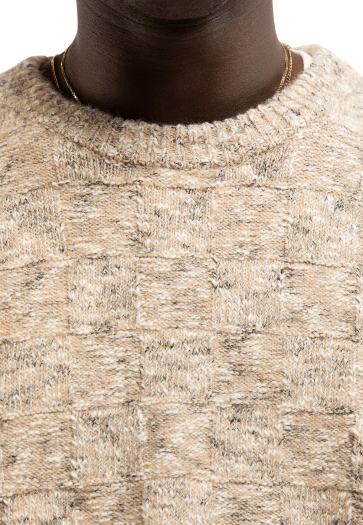 Reternity Artisan knit sweater - Sand