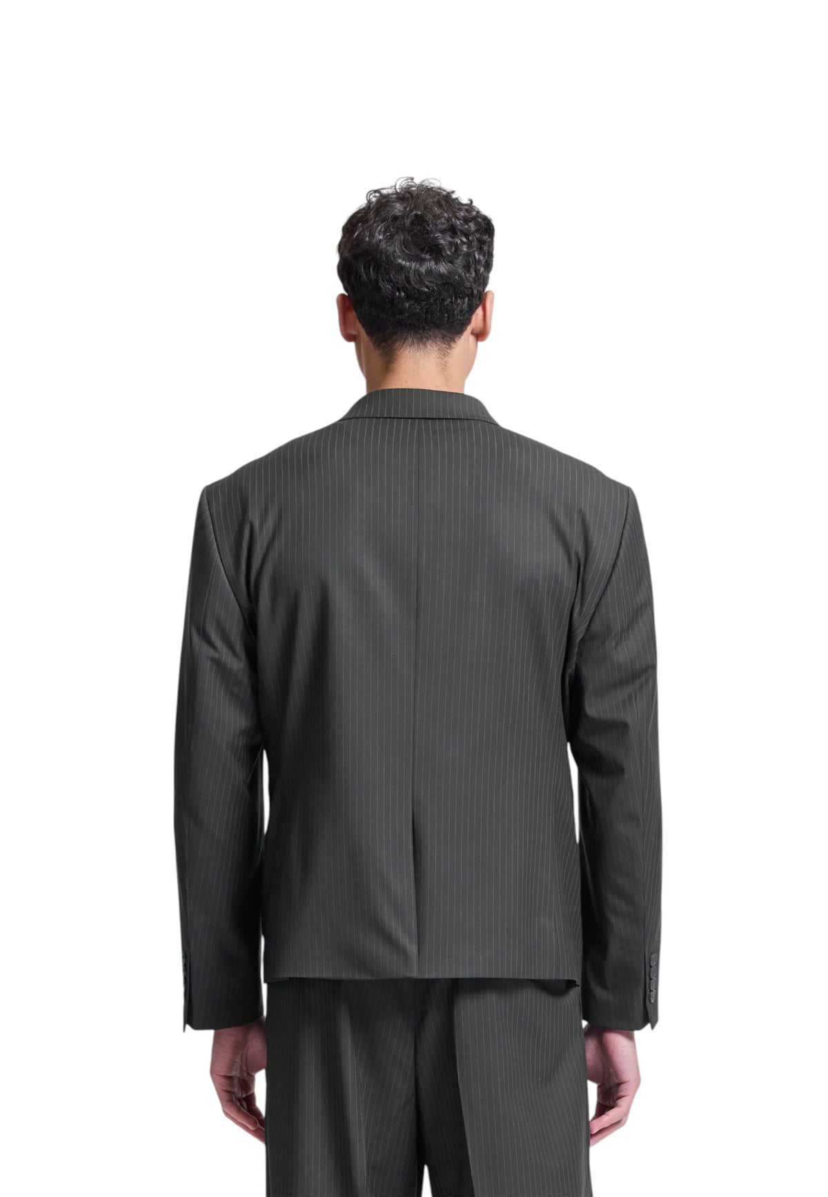 Reternity Signe Blazer jacket giacca sartoriale in lana - Pinstripe Grey
