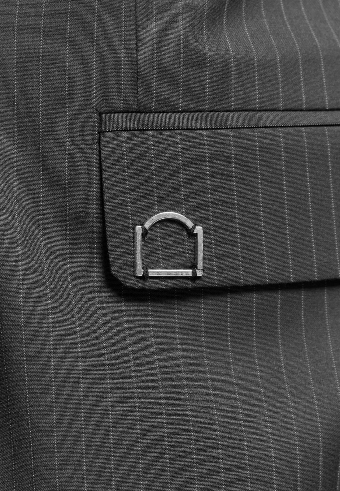 Reternity Signe Blazer jacket giacca sartoriale in lana - Pinstripe Grey