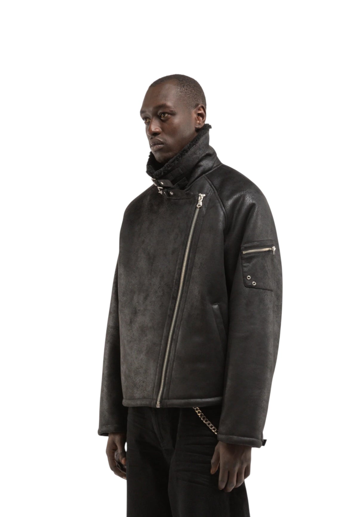 Reternity Aero sheraling jacket giacca montone sintetico - Black