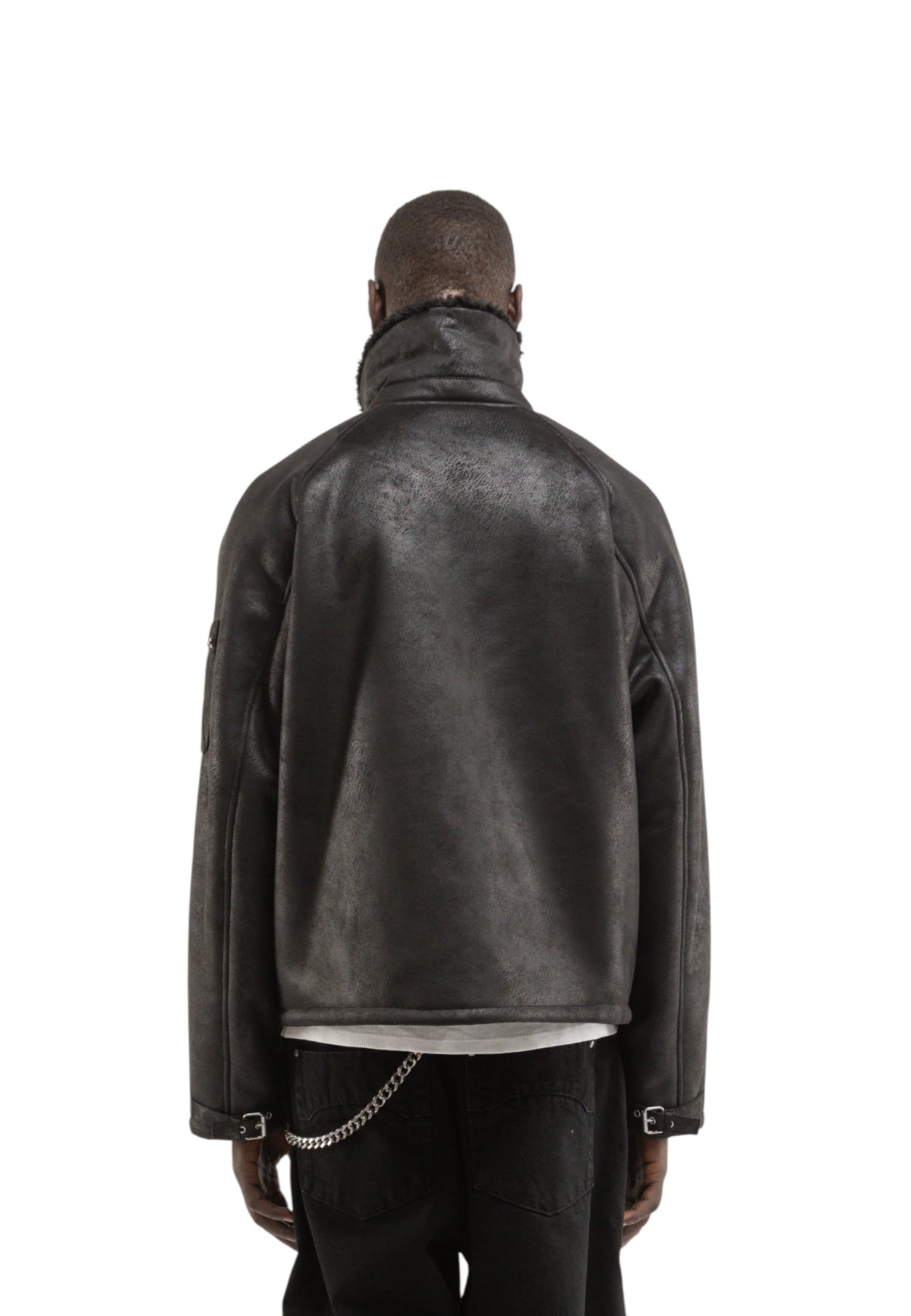 Reternity Aero sheraling jacket giacca montone sintetico - Black