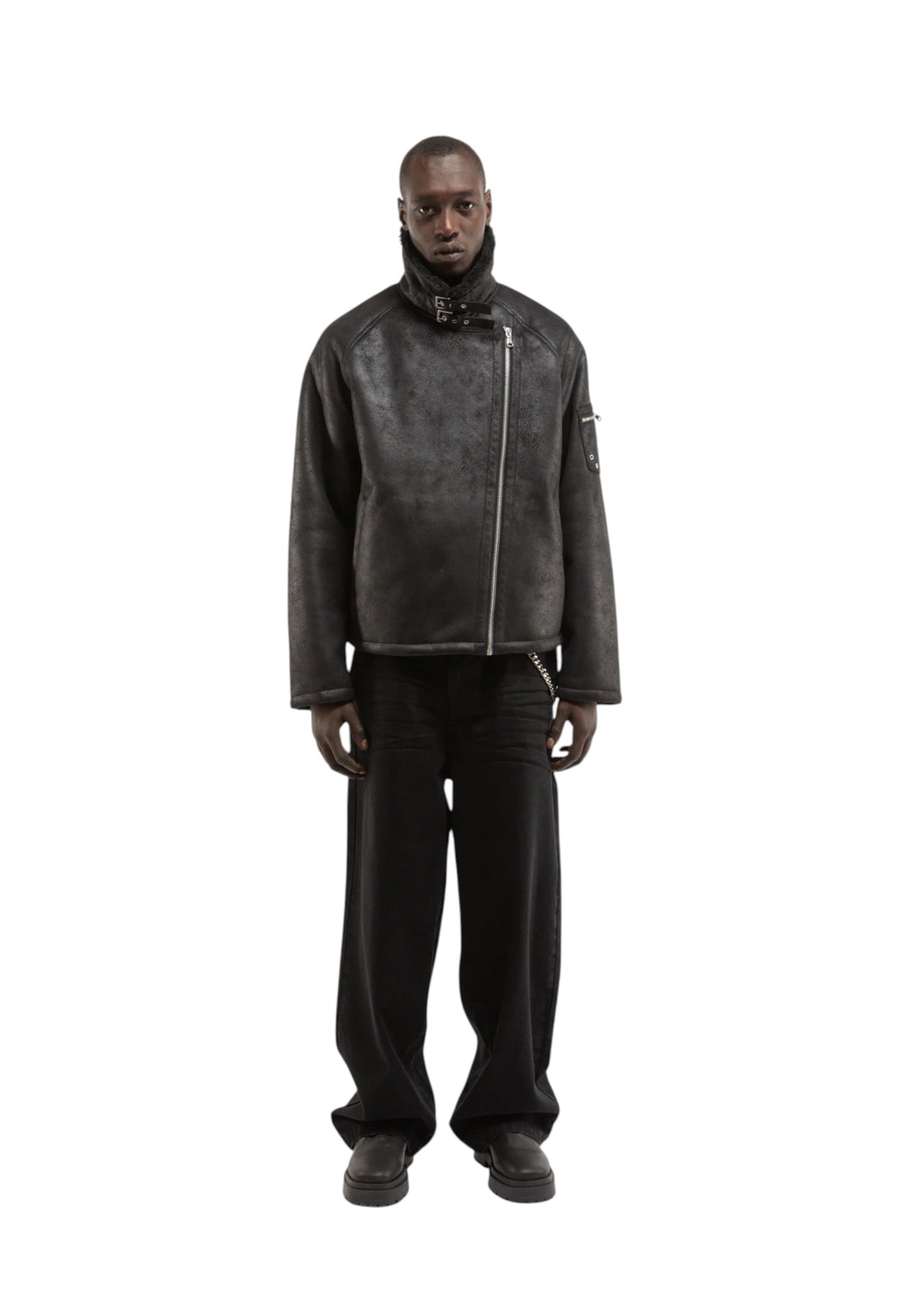 Reternity Aero sheraling jacket giacca montone sintetico - Black