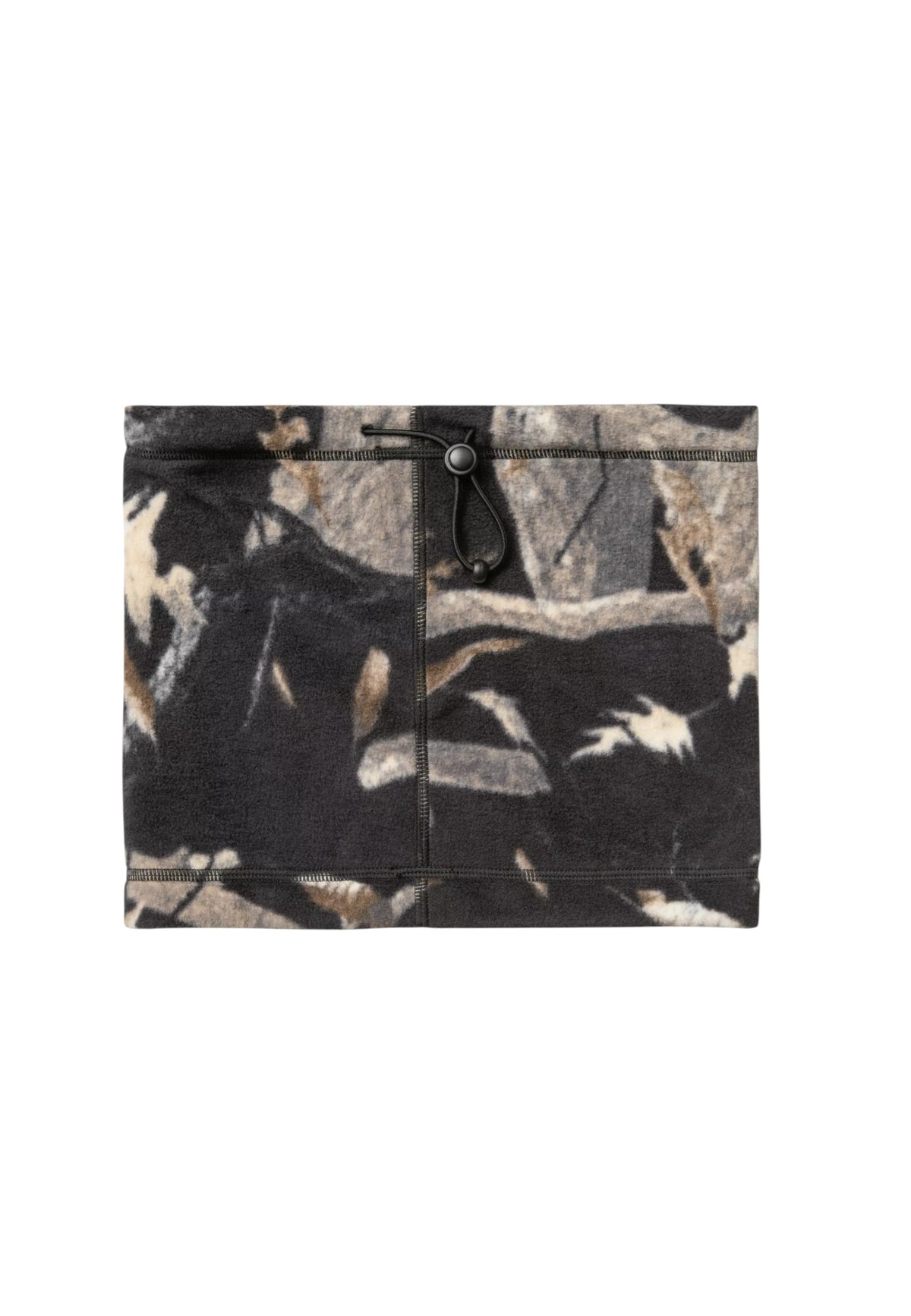 Carhartt Wip Blevin Neckwarmer - Camo Feather Tree, Black