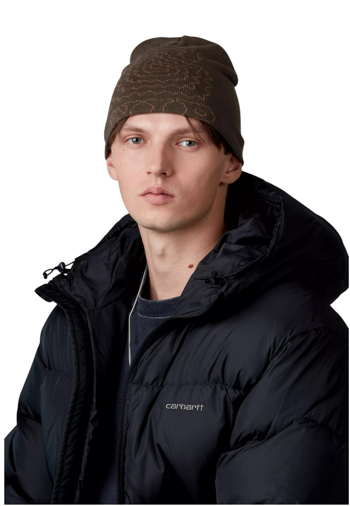 Carhartt Wip Limn C beanie - tobacco