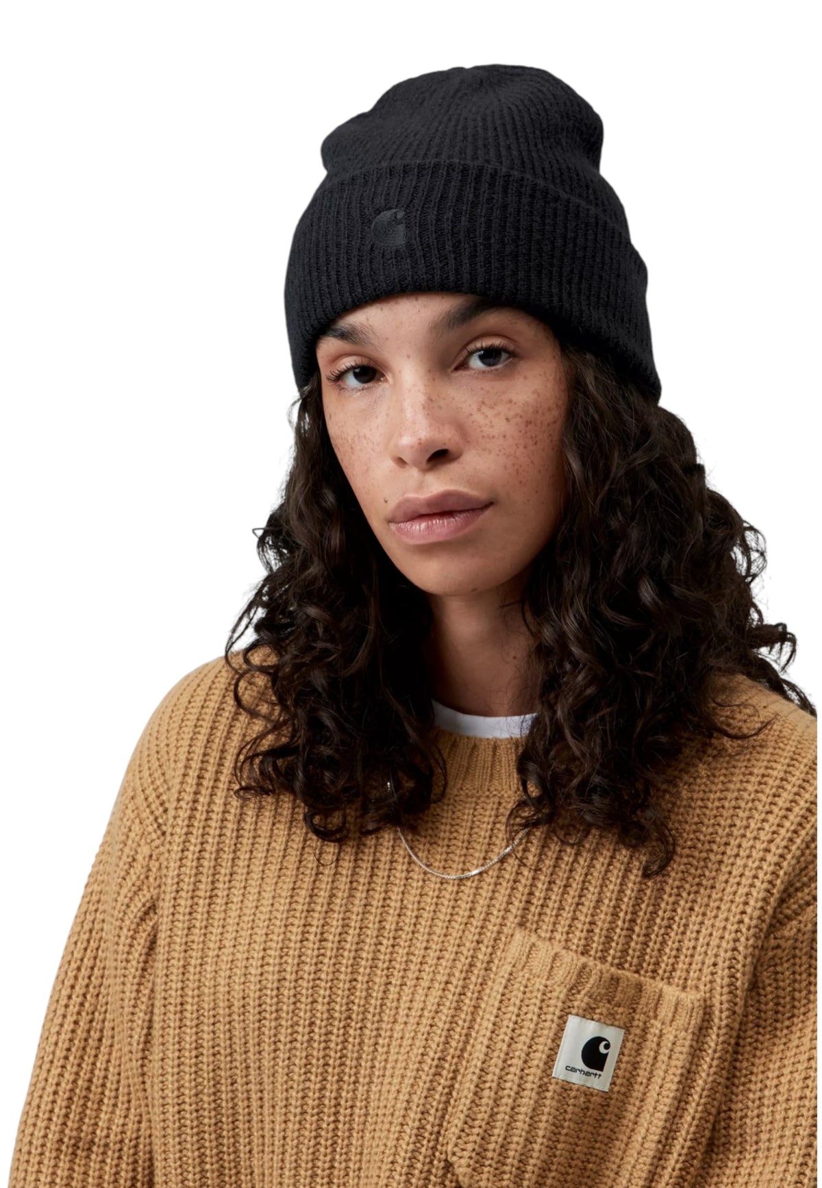 Carhartt Wip Curtis beanie - black