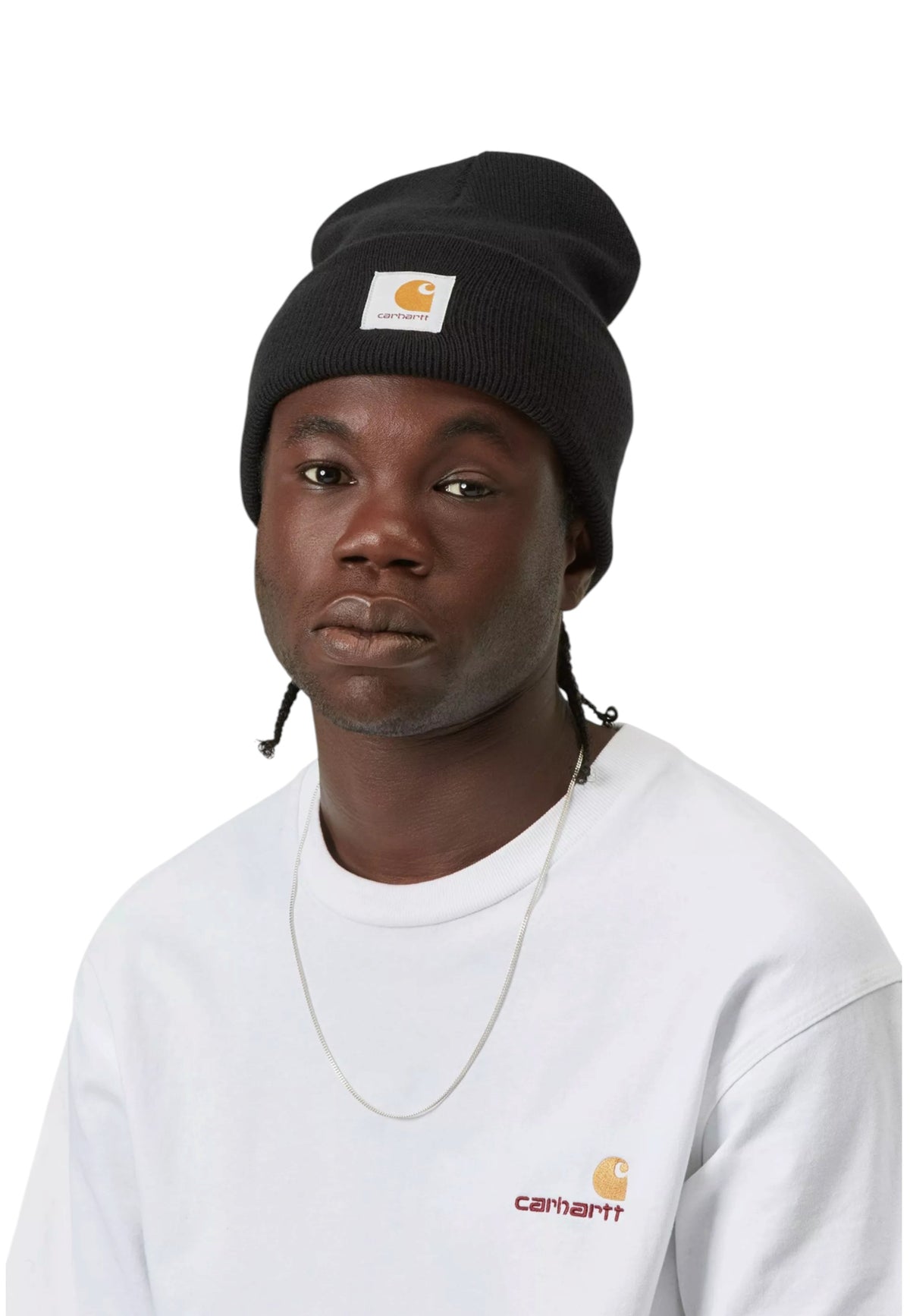 Carhartt Wip Acrylic Watch Hat beanie cappellino invernale - black