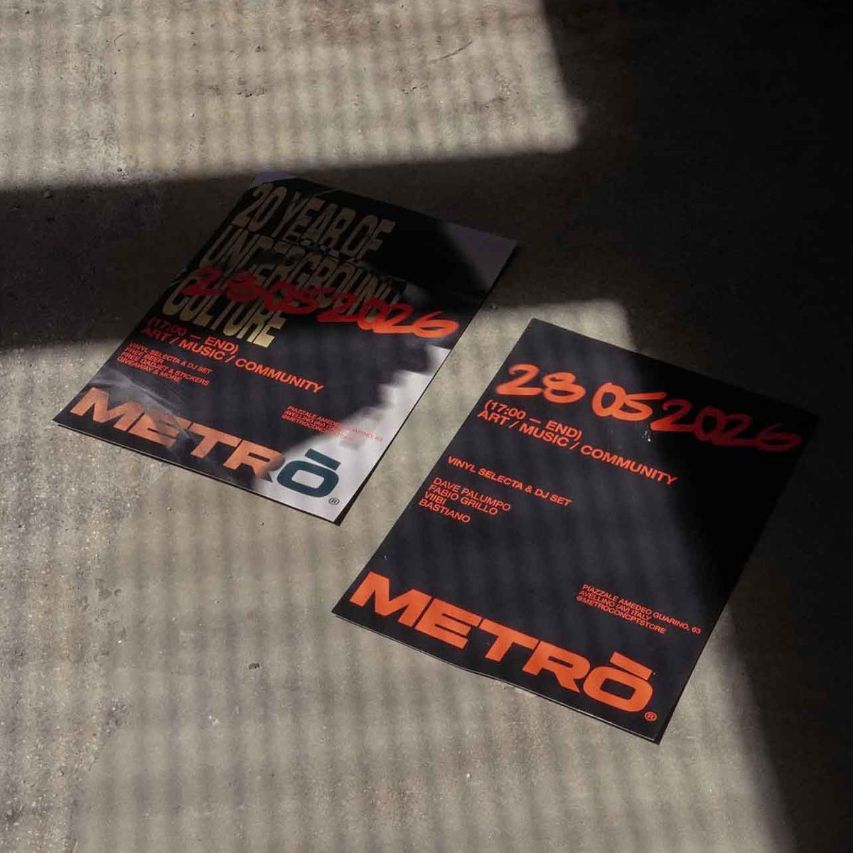 Metrò concept store post instagram
